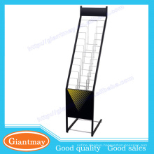 high quality metal used magazine newspaper shelves display racks